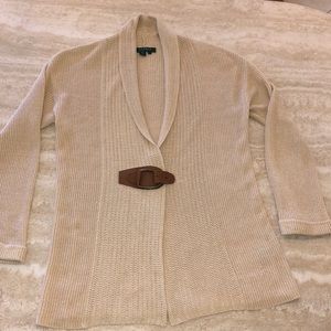 Lauren by Ralph the Ren 100% linen sweater